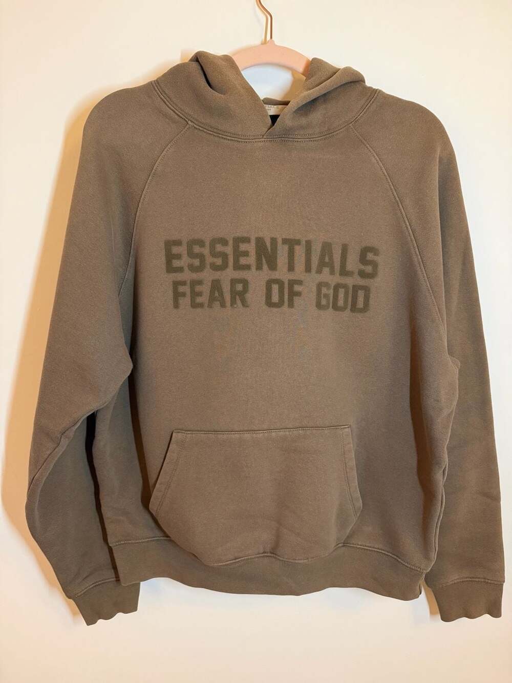 Fear of God Essentials Pullover Hoodie Brown